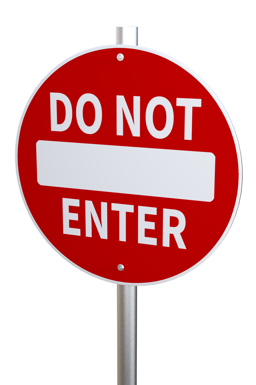 no entry, traffic restriction, prohibited